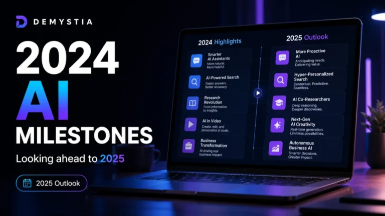 2024 AI Milestones: Looking Ahead to 2025"