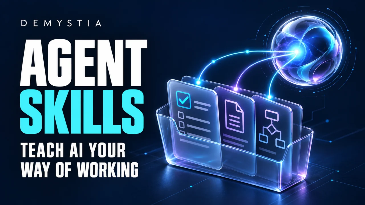 Agent Skills: How to Teach AI Your Team’s Way of Working