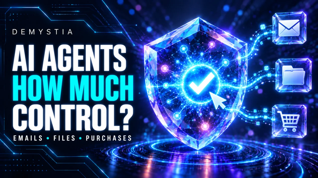 Emails, Files and Purchases: What Should You Let an AI Agent Do?