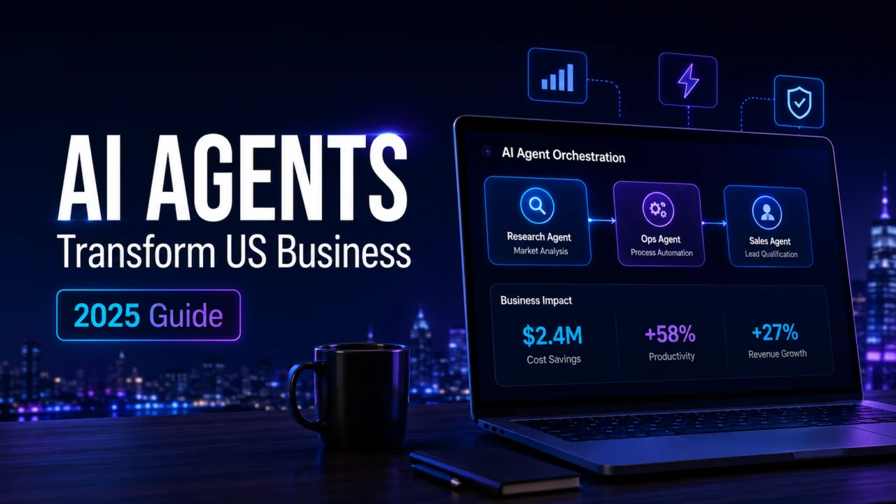 AI Agents Transform US Business: 2025 Implementation Guide