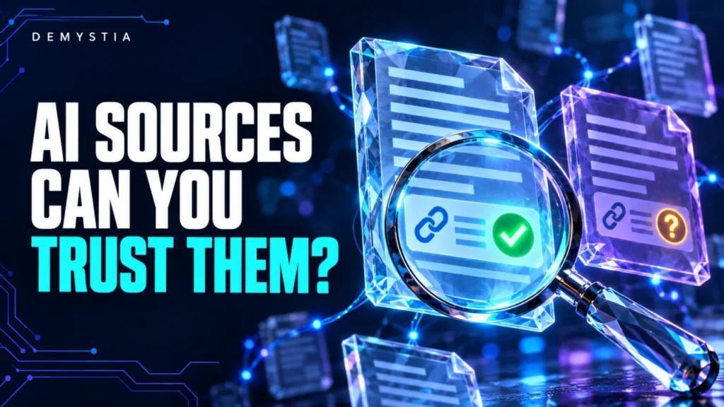AI Answers with Sources: Can You Actually Trust Them?