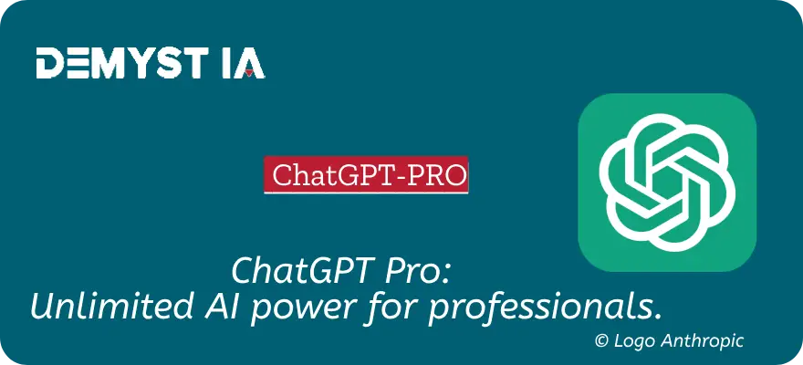 ChatGPT Pro: Unlimited AI power for professionals.