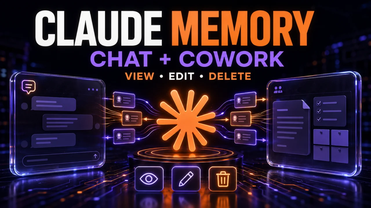 Claude Now Shares Memory Across Chat and Cowork — With New User Controls