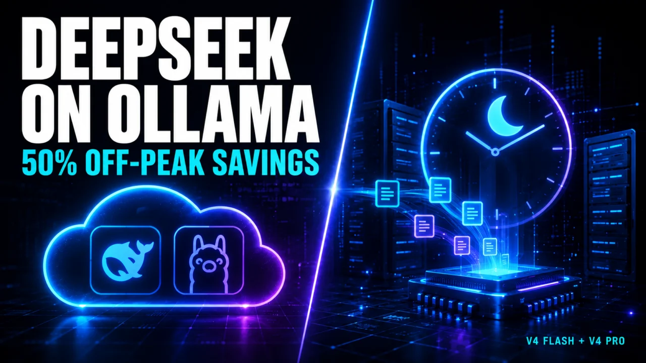 DeepSeek on Ollama: How to Save 50% with Off-Peak Pricing