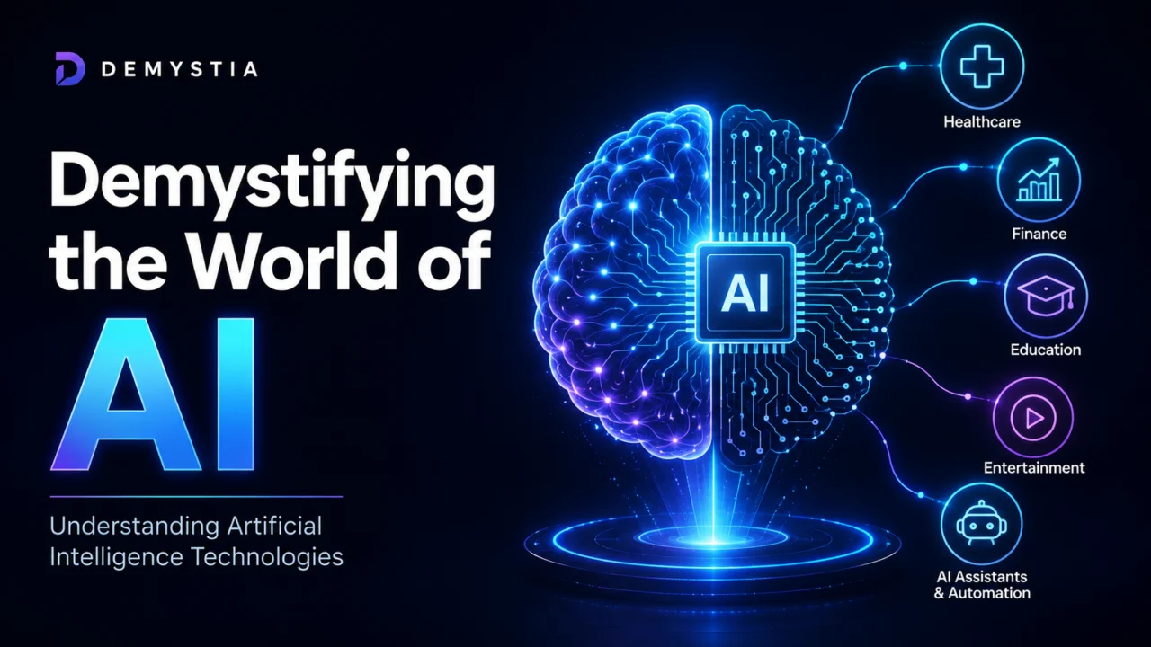 Demystifying the World of AI: Understanding Artificial Intelligence Technologies