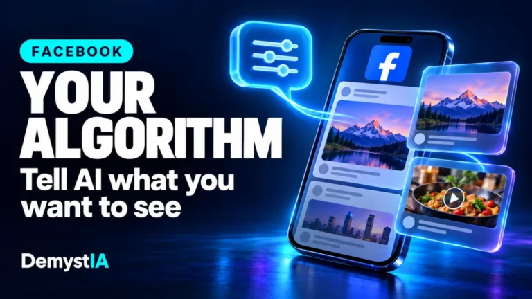 Facebook’s Your Algorithm: Tell AI What You Want to See