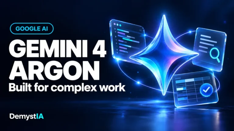 Gemini 4 Argon: What Google’s New AI Model Changes for Everyday Work