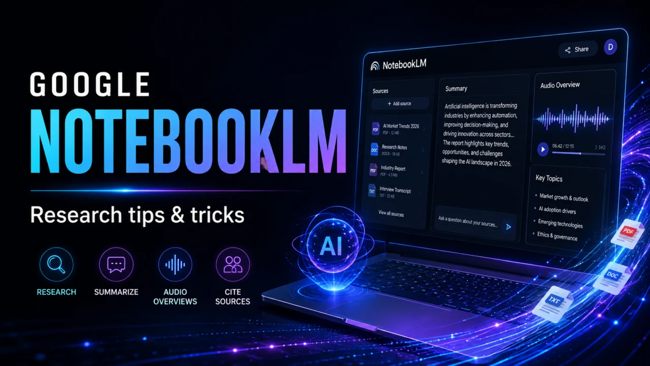 Boost Research with Google NotebookLM Powered Tips & Tricks