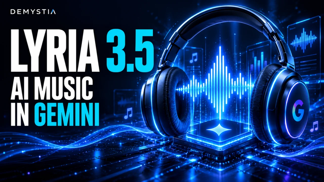 Lyria 3.5 in Gemini: What Google’s AI Music Update Changes