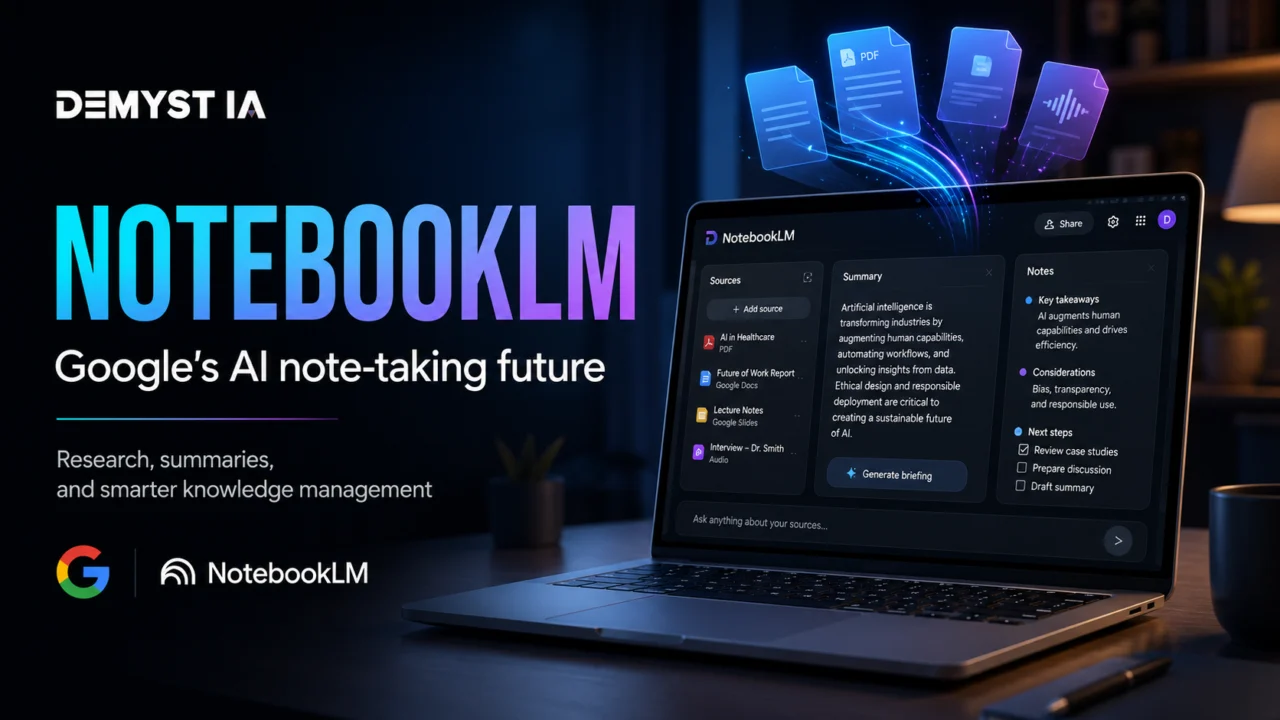 NotebookLM Google: The Future of AI Note-Taking