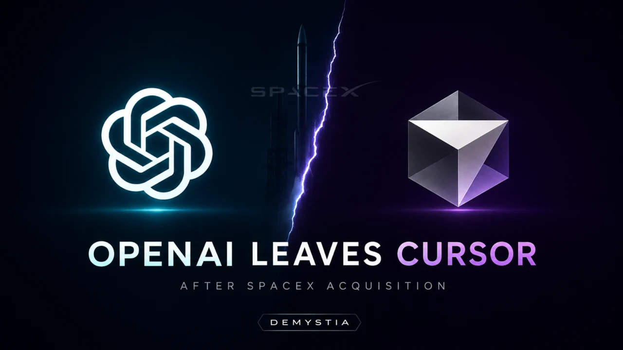 OpenAI Plans to Pull Its Models From Cursor After SpaceX Acquisition