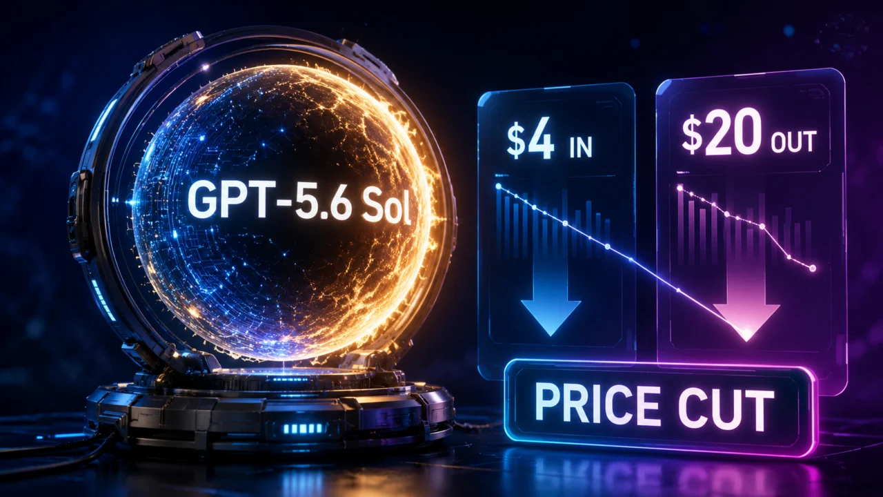 OpenAI Cuts GPT-5.6 Sol API Prices by Up to 33%