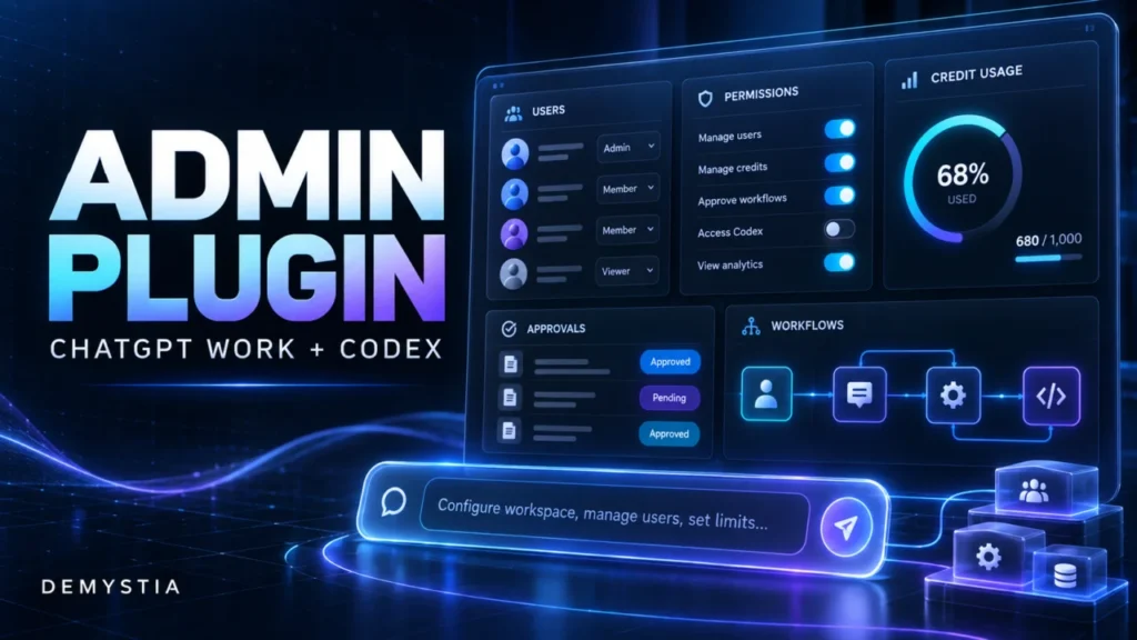 OpenAI Launches an Admin Plugin for ChatGPT Work and Codex
