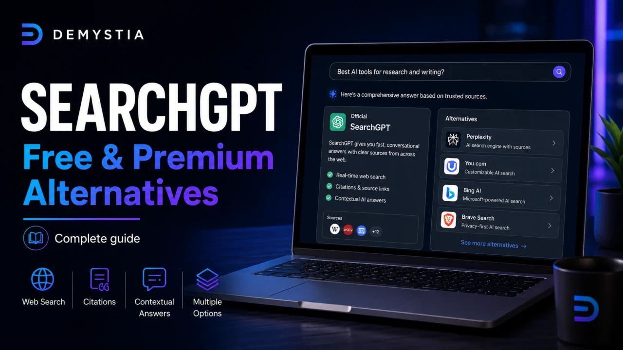 SearchGPT: Complete Guide to Free and Premium Alternatives