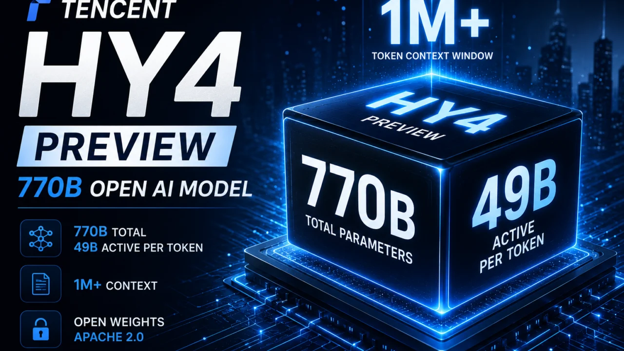 Tencent Hy4 Preview: A 770B Open AI Model That Activates Only 49B Parameters