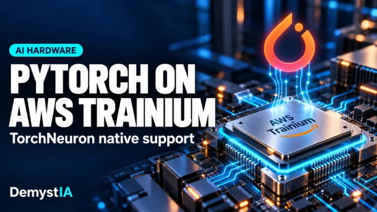 TorchNeuron brings native PyTorch support to AWS Trainium